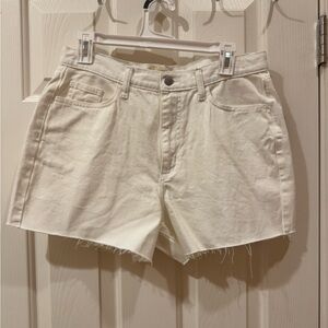 Universal Thread White Denim Shorts